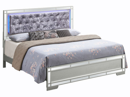 Madison - Upholstered Bed With LED