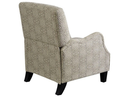 Hoffman - Push Back Recliner - Beige Multi