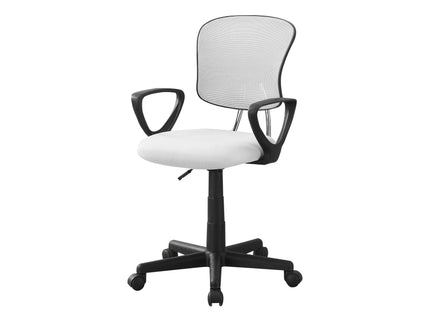 Office Chair, Adjustable Height, Swivel Ergonomic, Armrests, Contemporary