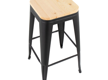 Oregon - Contemporary Barstool (Set of 2)