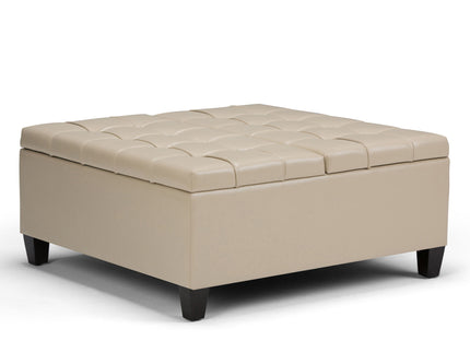 Harrison - Upholstered Coffee Table Storage Ottoman