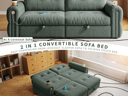 Cloud Like Convertible Sofa Bed With For Living Room