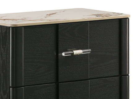 Opel - Nightstand - Black