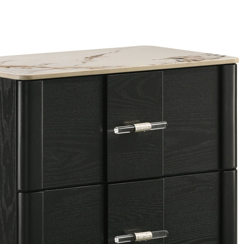 Opel - Nightstand - Black