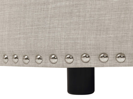 Tufted Storage Ottoman With Upholstery