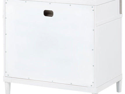 Robinson - 3 Drawer Nightstand - White