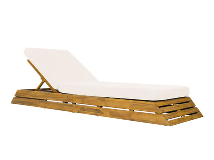 Chaise Lounge Set With 2 Fold Cushion
