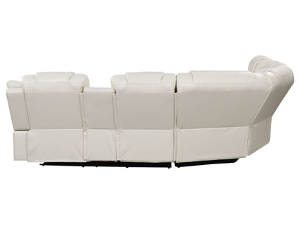 Challenger - Recliner Sectional Sofa, Built In USB, C Ports & Bluetooth