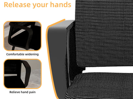 Minimalist Office Chair & Soft Backrest