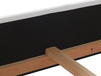 Marcella - Upholstered Shelter Headboard Bed Set