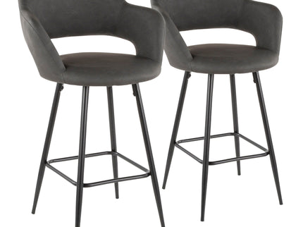 Margarite - Contemporary Counter Stool (Set of 2)