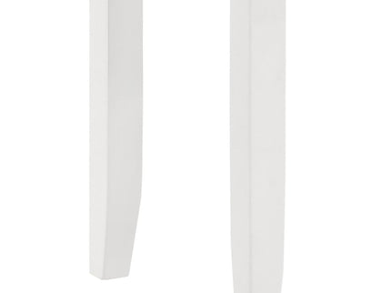 Vanity Stool With Padded Seat - White