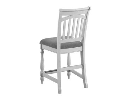 Slat Back Barstools (Set of 2) - Gray