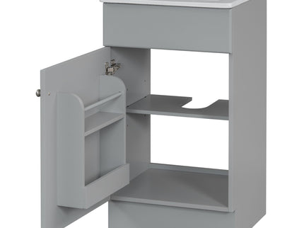 Bathroom Vanity With Sink, Cabinet With Adjustable Shelf
