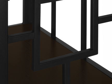 Bookshelf, Bookcase, Etagere, 4 Tier, For Office, Contemporary & Modern - Espresso