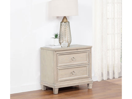 Wedner - 2 Drawer Nightstand - Oak