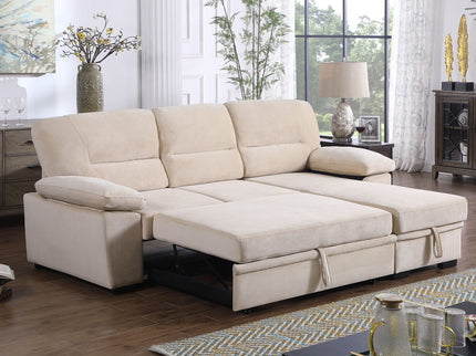 Kipling - Reversible Sleeper Sectional Sofa Chaise