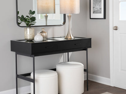 Lenuxe - Contemporary Semi Gloss Table Lamp (Set of 2)