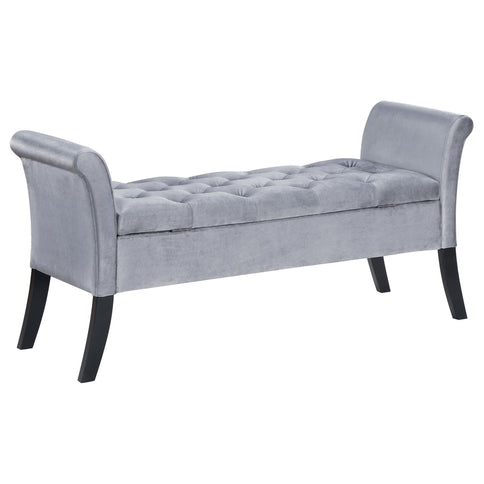 Pasley - Rolled Arm Storage Bench