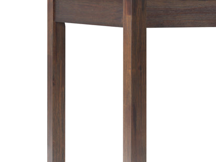 Monroe - Desk - Distressed Charcoal Brown