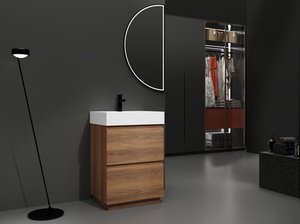 Modern Freestanding Bathroom Vanities With Single Sink Combo