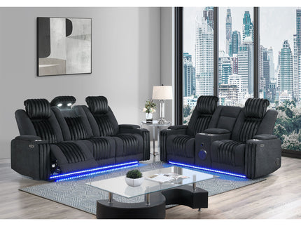Duran - Power Reclining Loveseat With Power Headrest