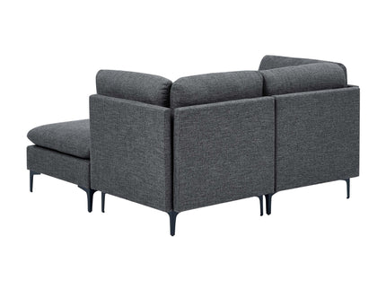 Upholstered Modular Sectional & Tall Legs