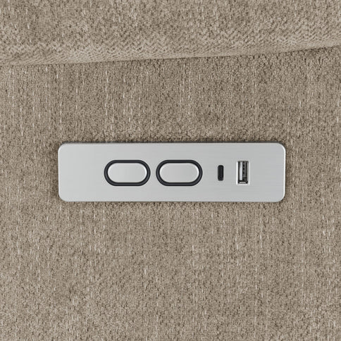 Beca - Upholstered Power Lift Recliner With Cupholders And USB Charging