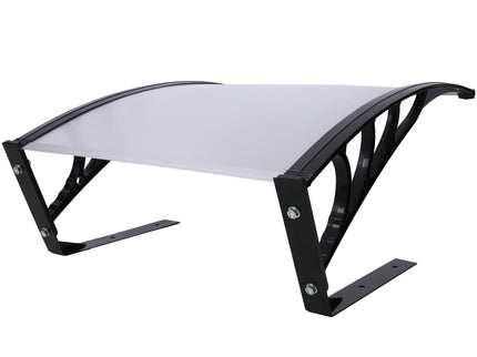 Weather Resistant Polycarbonate Canopy Outdoor Shade Cover For Robotic Lawn Mowers - Black