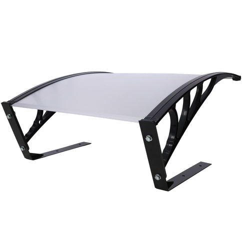 Weather Resistant Polycarbonate Canopy Outdoor Shade Cover For Robotic Lawn Mowers - Black