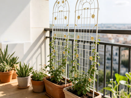 Metal Garden Trellis Rustproof Trellis For Climbing Plant Outdoor Flower Support