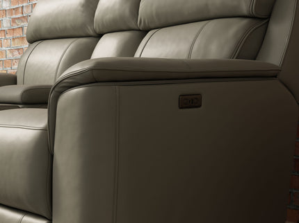 Oslo - Dual Power Reclining Loveseat With Console