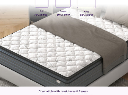 Isabella - 14" Hybrid Pillow Top Mattress