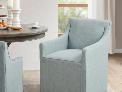 Traditional Skirted Dining Arm Chair