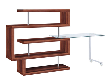 Buck II - Writing Desk With Bookshelf
