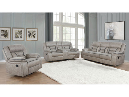 Brazelton - Glider Loveseat With Console