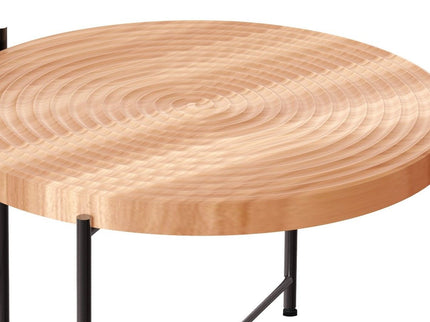 Coffee And End Table Set Waterproof Cover (Set of 2) - Natural Wood / Brown