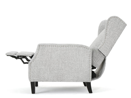 Westeros Wing Back Fabric Upholstered Recliner