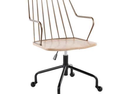 Preston - Farmhouse Adjustable Office Chair