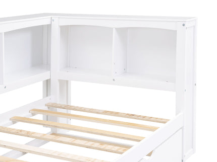 Daybed With Trundle, Storage Cabinets, USB Ports