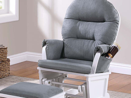 Glider Chair With Ottoman