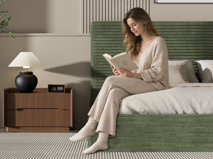 Airframe - Upholstered Bed Frame, Cloud Soft Headboard