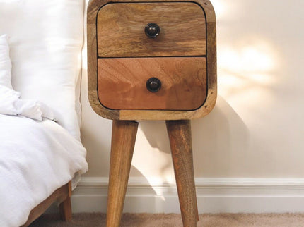 Curved Nightstand,