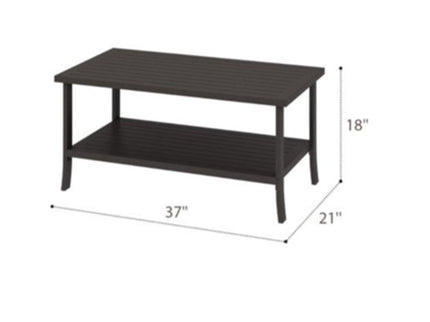Patio Furniture Set & Coffee Table For Backyard