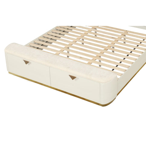 La Pierre - Bedroom Set With Upholstered LED Bed