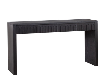 Modern Console Table With 4 Drawers, Entryway Table