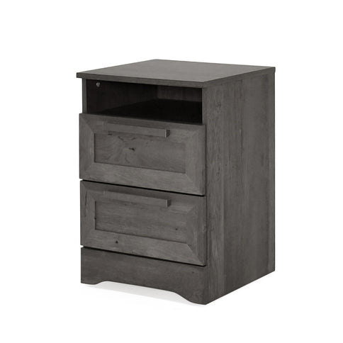 Broxon - Rustic Drawer Nightstand