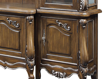 Latisha - Entertainment Center - Antique Oak