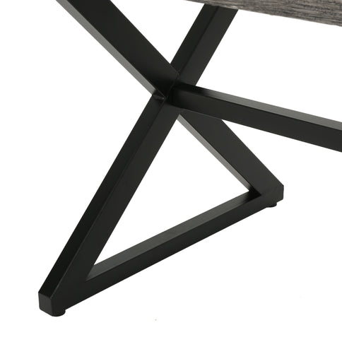 Rolando - Outdoor Aluminum Dining Table With Steel Frame