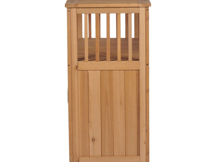 Patio Bar Table Set With Storage